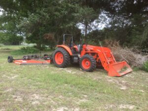 Large field and pasture mowing in Brooksville area