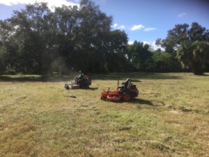 Large lot mowing & mulching in the Port Richey area