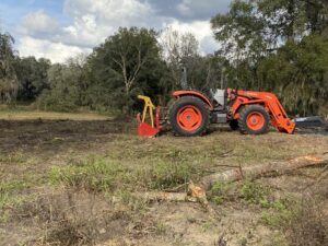 Bush hogging / Brush hogging, Asphalt Millings Driveways in West Central Florida